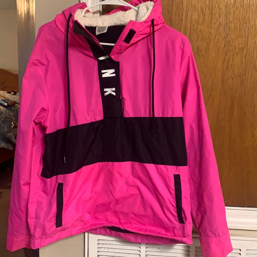 Pink hoodie